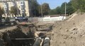 Одну з п'яти аварійних ділянок тепломережі на вул. Науковій вже замінили: завтра тут асфальтуватимуть розриття
