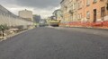 Реконструкція вулиці Залізничної: на ділянці, завдовжки 400 метрів, уклали нижній шар асфальту