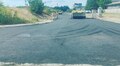 На вул. Конюшинній вже стелять нижній шар асфальту