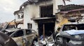 Внаслідок нічної атаки ворога згорів будинок лікаря Першого медоб’єднання