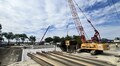 Будівництво моста на Рясне: завершується підготовка до монтажу балок нового шляхопроводу