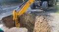 На вул. Героїв УПА виявили два провалля: комунікації ремонтують, наступного тижня почнуть асфальтування