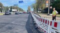 На перехресті Стрийська — Наукова звузять крайню праву смугу, щоб водії не їхали з неї прямо