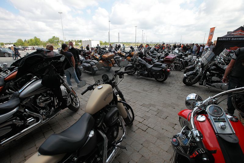 Фото 1: Harley-Davidson Kyiv провели тест-драйв у Львові