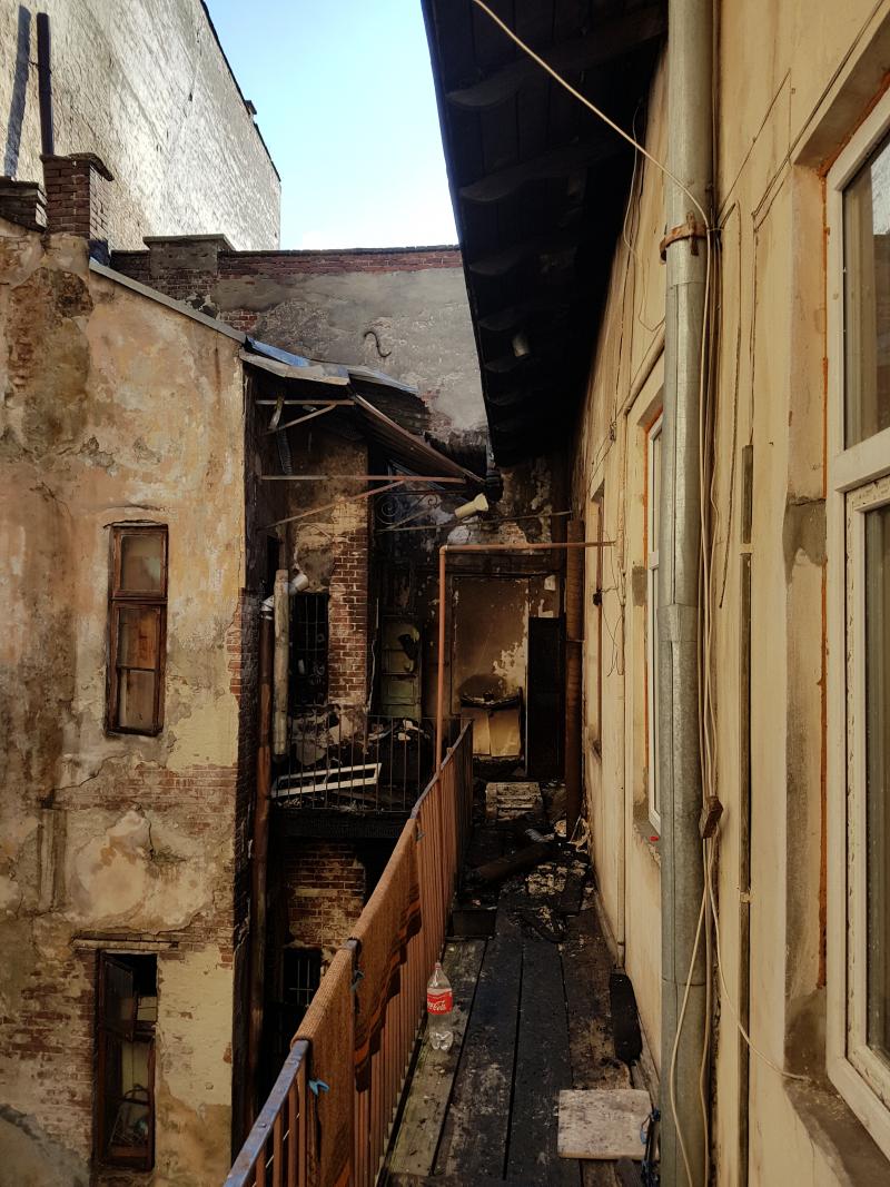 Фото 1: Галицька РА виділить майже 500 тис грн на аварійно-відновлювальні роботи у будинку на проспекті Свободи, 31