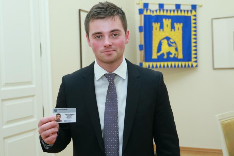 Фото 2: Новий студентський мер Львова сьогодні став позаштатним радником міського голови