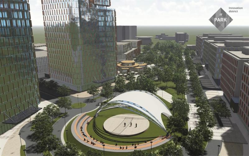 Фото 1: У&nbsp;Львові стартує будівництво&nbsp;IT Park вартістю 160 млн доларів