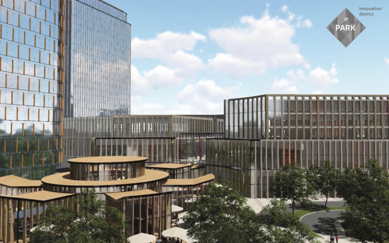 Фото 2: У&nbsp;Львові стартувало будівництво Innovation District&nbsp;ІТ Park, де&nbsp;буде створено 14 тис нових робочих місць
