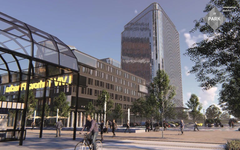 Фото 1: У&nbsp;Львові стартувало будівництво Innovation District&nbsp;ІТ Park, де&nbsp;буде створено 14 тис нових робочих місць