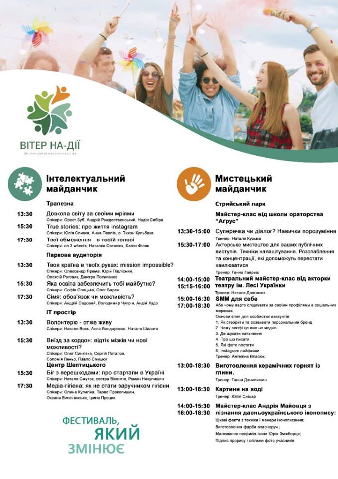 Фото 1: Вже незабаром у Львові відбудеться фестиваль «Вітер На-Дії»