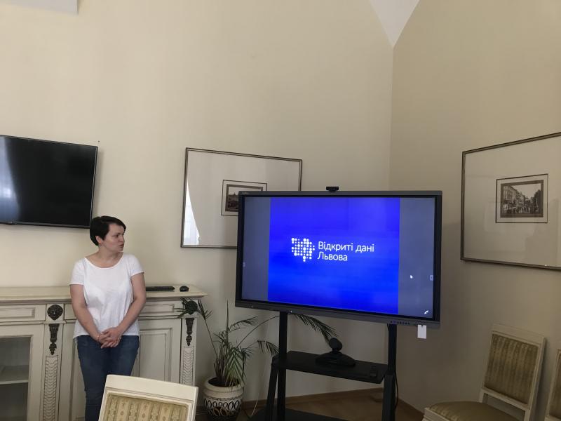 Фото 1: У Львівській міській раді презентували оновлений Портал відкритих даних Львова