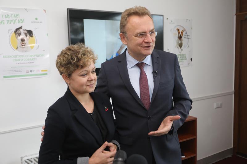 Фото 1: &laquo;Ми&nbsp;готові робити філії в&nbsp;інших містах, де&nbsp;влада розуміє важливість правильного поводження з&nbsp;тваринами&raquo;,&nbsp;&mdash; А. Садовий про діяльність ЛКП &laquo;Лев&raquo;