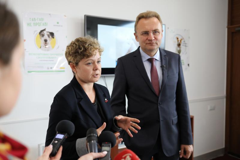 Фото 2: &laquo;Ми&nbsp;готові робити філії в&nbsp;інших містах, де&nbsp;влада розуміє важливість правильного поводження з&nbsp;тваринами&raquo;,&nbsp;&mdash; А. Садовий про діяльність ЛКП &laquo;Лев&raquo;