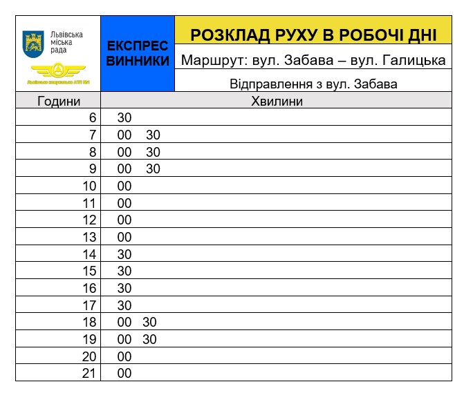 Розклад руху