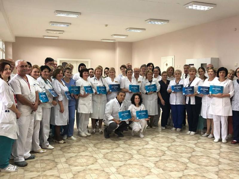 Фото 1: Міська дитяча лікарня Львова отримала сертифікат &laquo;Чиста лікарня&nbsp;&mdash; безпечна для пацієнтів&raquo;