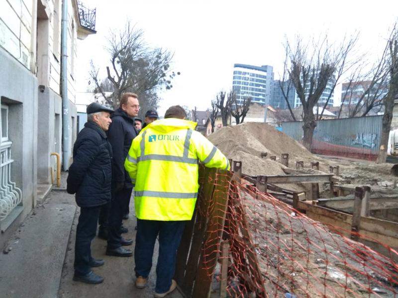 Фото 1: Мер Львова оглянув виконання робіт на&nbsp;вул. Замарстинівській: активні роботи тривають на&nbsp;ділянці від вул. Липинського до&nbsp;вул. Східної