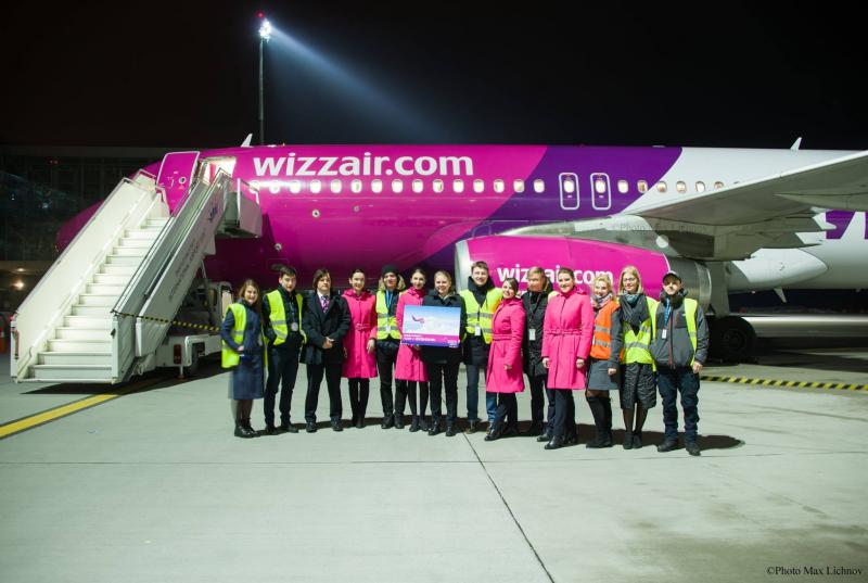 Фото 1: Wizz Air відкриває ювілейний десятий напрямок із&nbsp;львівського летовища