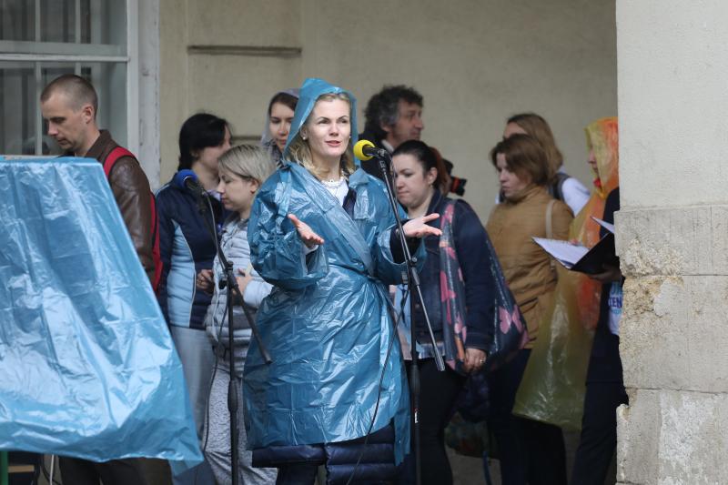 Фото 2: У&nbsp;Львові на&nbsp;площі Ринок організували акцію на&nbsp;підтримку людей, хворих на&nbsp;легеневу гіпертензію