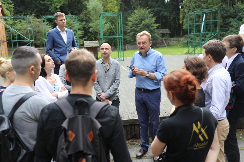Фото 1: У&nbsp;Львові напрацьовують концепцію створення сучасного літнього театру
