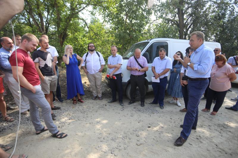 Фото 1: У&nbsp;Львові спільно з&nbsp;мешканцями та&nbsp;забудовником обговорили питання будівництва багатоквартирного будинку в&nbsp;кооперативі &laquo;Садове товариство &laquo;Промінь Голоско&raquo;