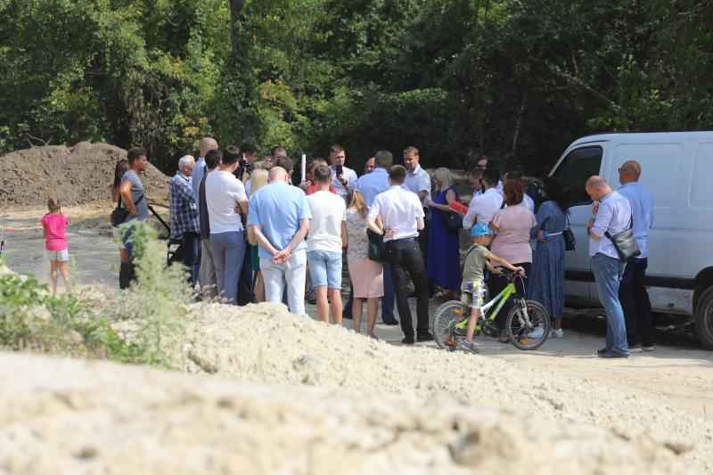 Фото 6: У&nbsp;Львові спільно з&nbsp;мешканцями та&nbsp;забудовником обговорили питання будівництва багатоквартирного будинку в&nbsp;кооперативі &laquo;Садове товариство &laquo;Промінь Голоско&raquo;