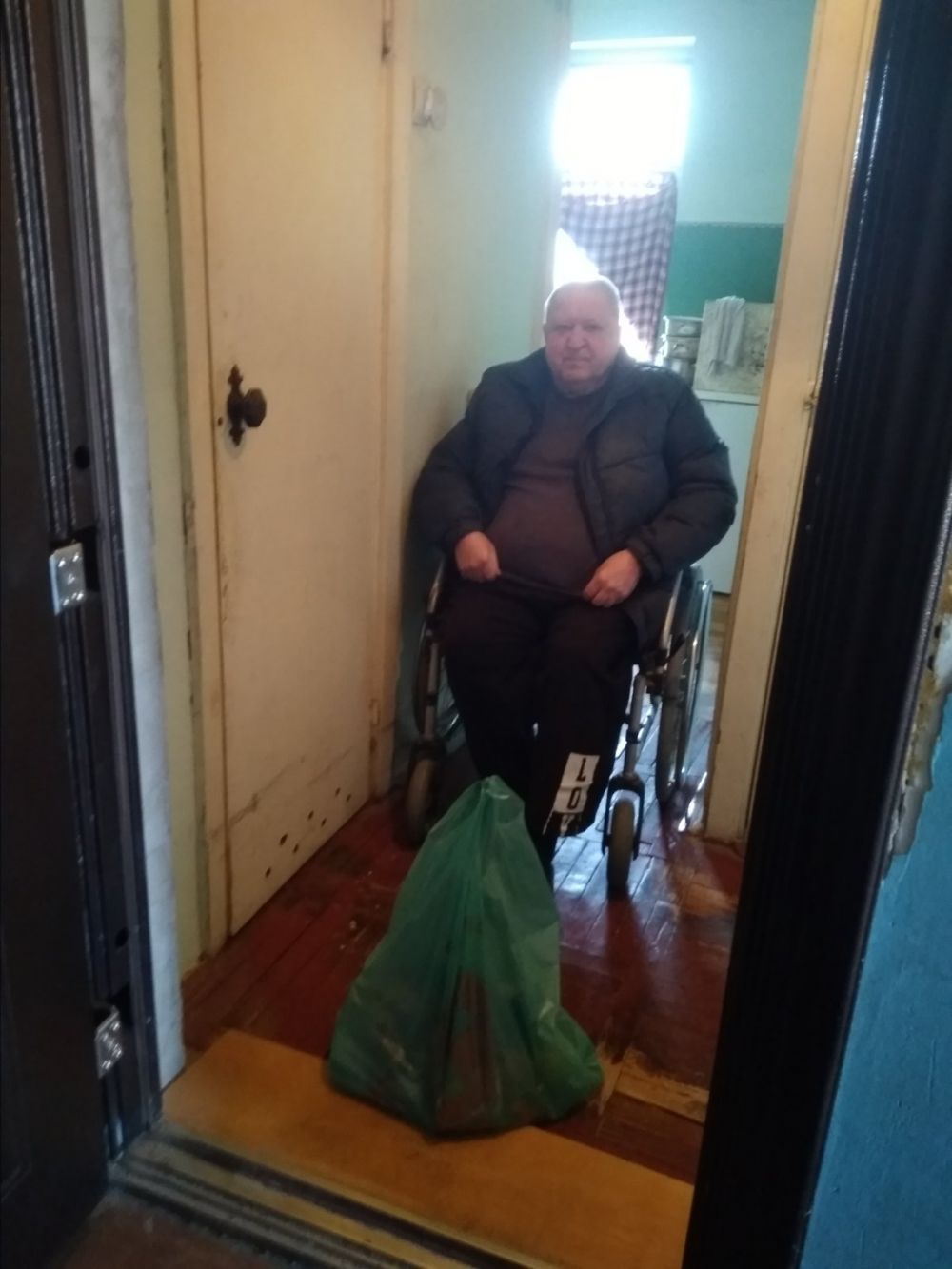 Фото 2: У&nbsp;Львові соціальні працівники постійно на&nbsp;контакті з&nbsp;одинокими мешканцями міста