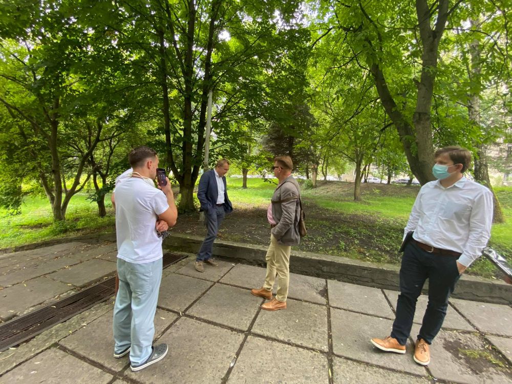 Фото 3: В лікарні швидкої допомоги Львова відкриватимуть нові відділення, а&nbsp;територію навколо облагородять