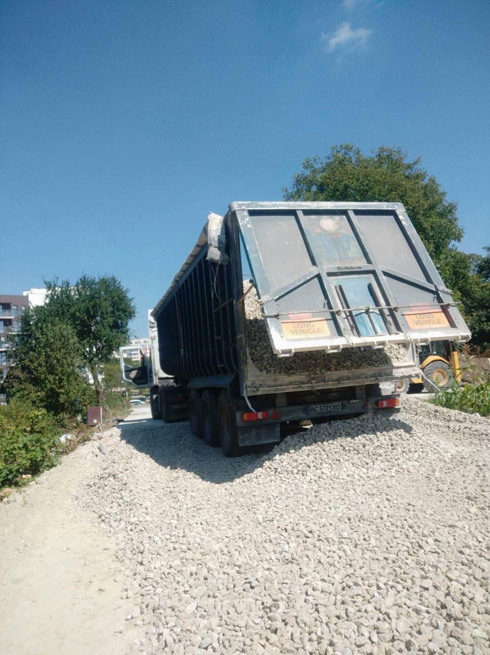 Фото 2: У&nbsp;Львові тривають активні роботи з&nbsp;будівництва дороги на&nbsp;вул. Малоголосківській
