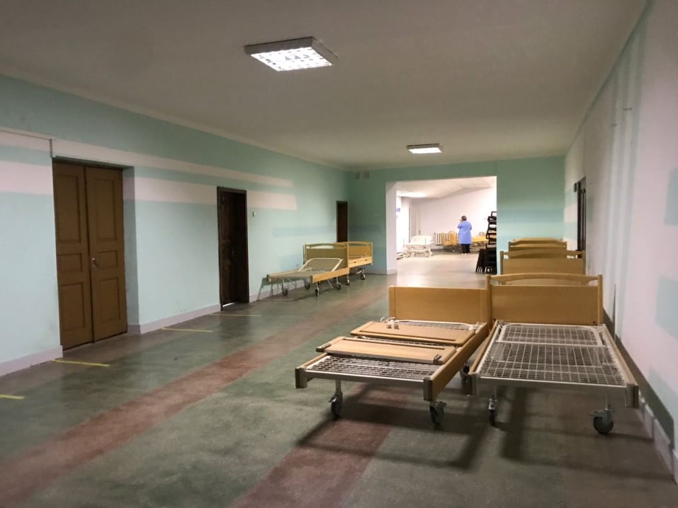 Фото 2: У&nbsp;Львові на&nbsp;базі лікарні швидкої допомоги розгорнуть додаткових 350 ліжок для хворих на&nbsp;COVID