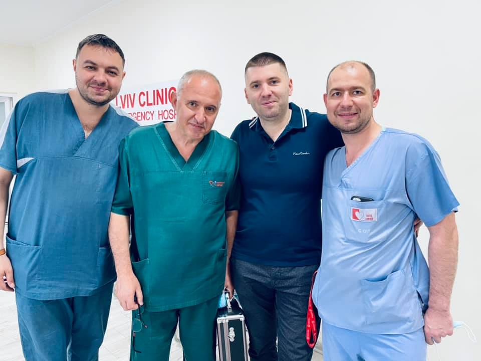 Фото 1: У лікарні швидкої медичної допомоги Львова провели операцію з пересадки серця та двох нирок
