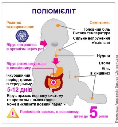 Фото 2: Фахівці вкотре нагадують: єдиним захистом від поліомієліту є вакцинація