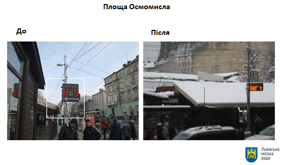 Фото 1: Мерія вкотре закликає підприємців не розміщувати надто яскравої світлової реклами