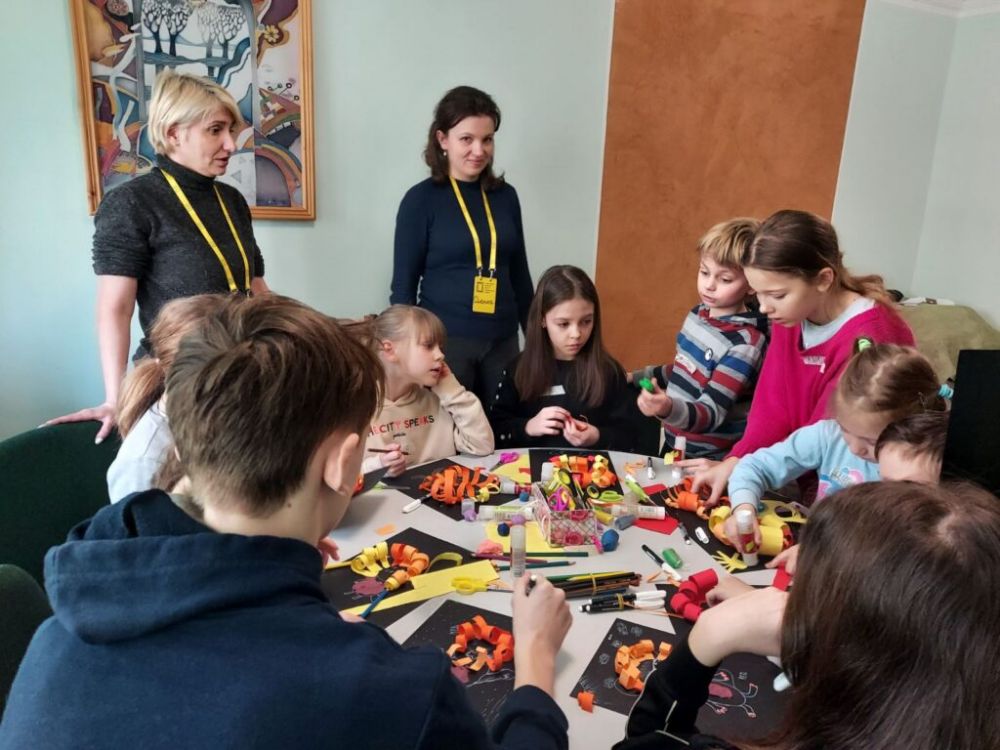 Фото 1: Львівське училище допомагає дітям-переселенцям вивчати українську мову