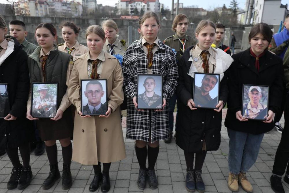 Фото 2: У Львові вшанували військових і пластунів з нагоди 110-річчя скаутської організації