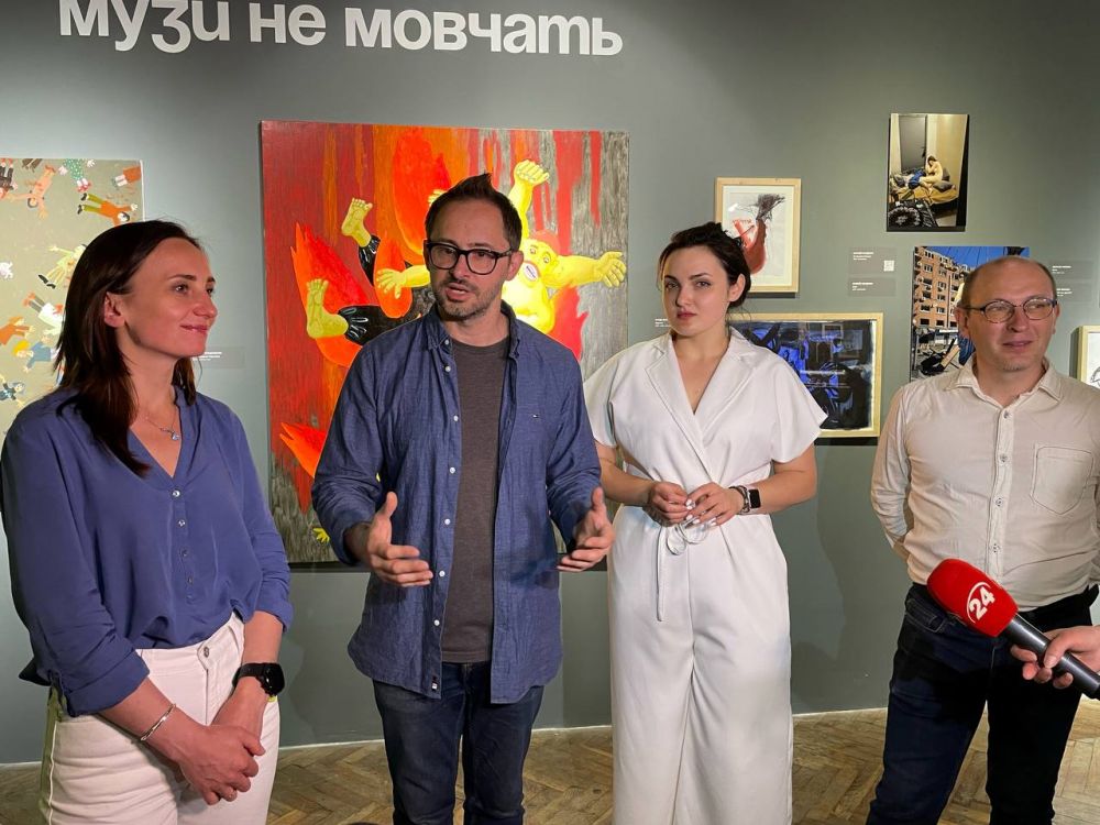 Фото 1: У Львові відкрили мультимедійний виставковий проєкт &laquo;Музи не мовчать&raquo;