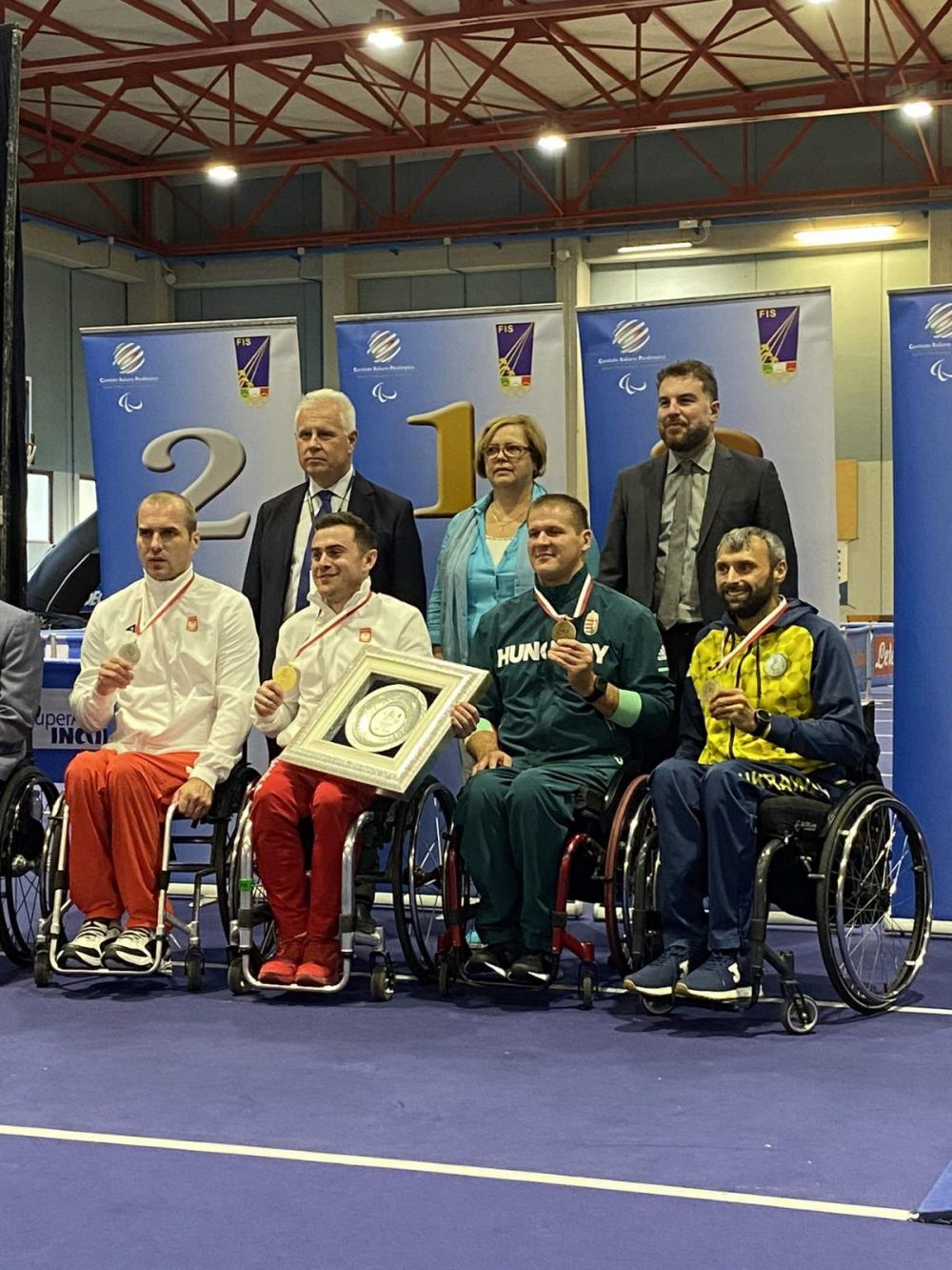 Фото 1: Львівські паралімпійці здобули медалі Кубка світу