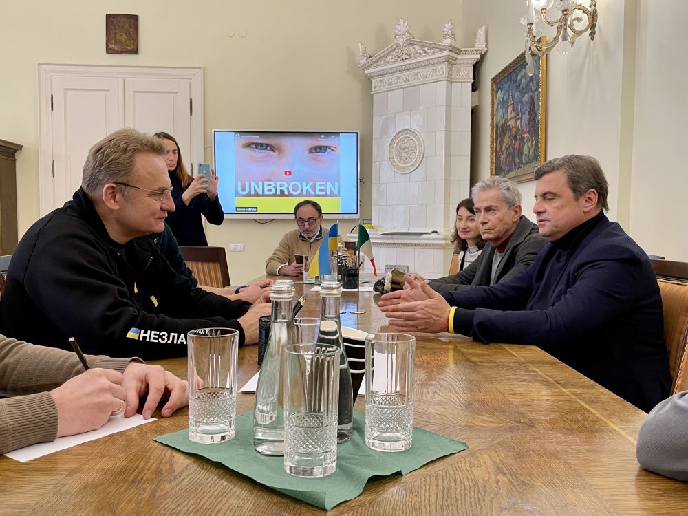 Фото 1: Італійці долучаться до розбудови реабілітаційного центру НЕЗЛАМНІ у Львові