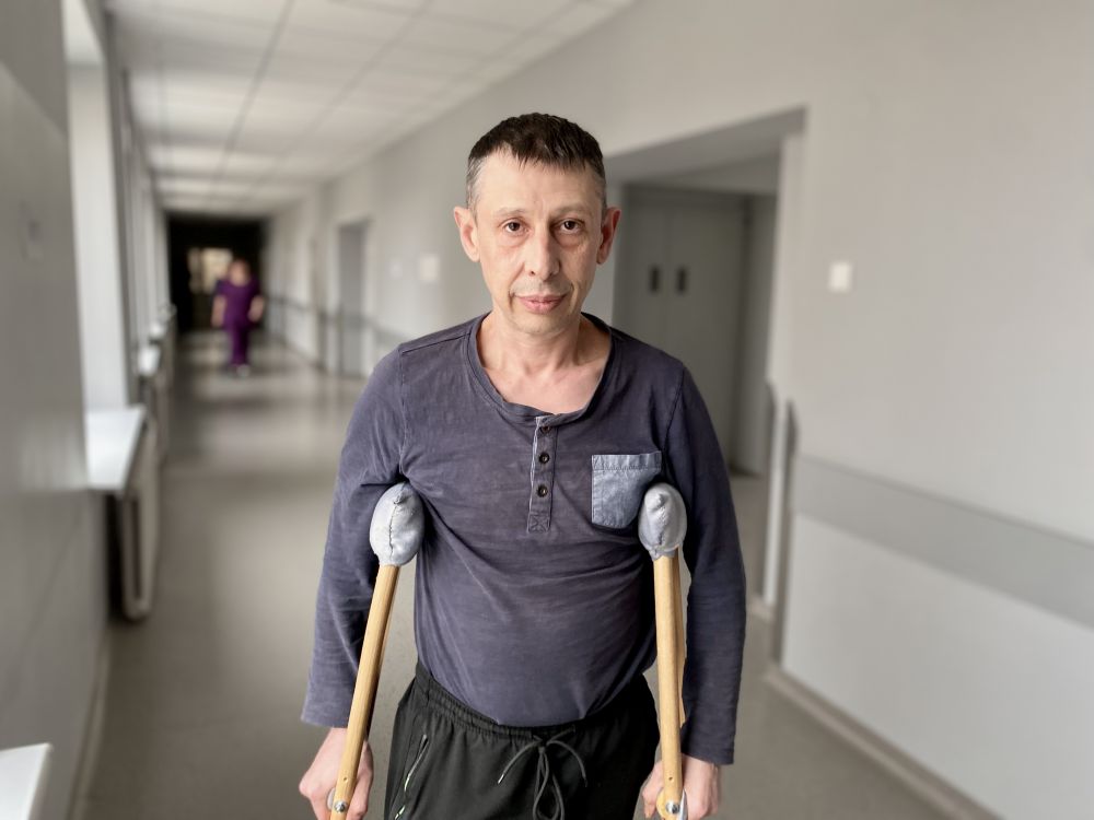 Фото 1: Львівські судинні хірурги врятували ногу чоловіка від ампутації