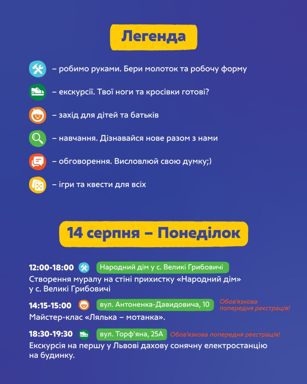 Фото 1: Сьогодні розпочинається Майстерня міста: події першого дня