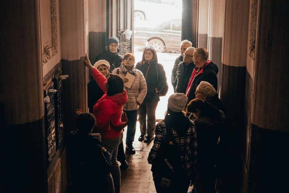 Фото 1: Практичне навчання щодо збереження культурної спадщини провели у Франківському районі Львова