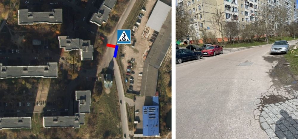 Фото 1: На Сихові з&rsquo;явиться новий пішохідний перехід