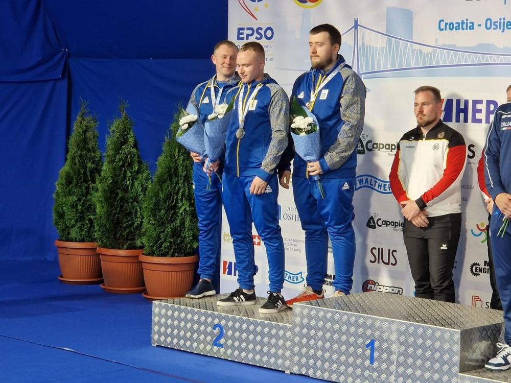 Фото 1: Львівські стрільці – призери чемпіонату Європи