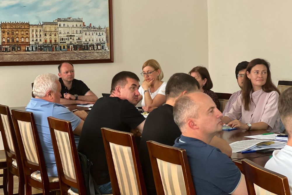 Фото 1: Формування Концепції інтегрованого розвитку Львівської громади: перше засідання робочої групи
