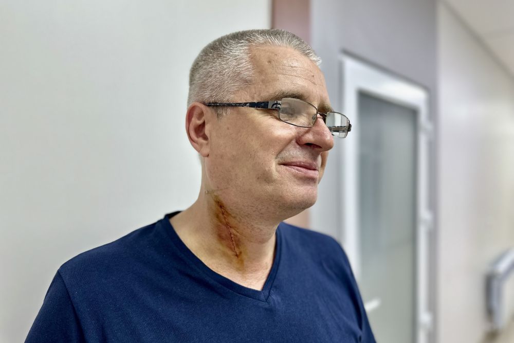 Фото 1: Львівські лікарі видалили рідкісну і вкрай небезпечну пухлину на сонній артерії у 54-річного чоловіка
