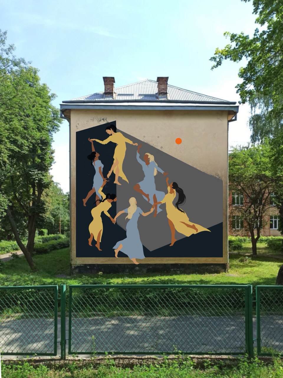 ескізні проєкти муралів