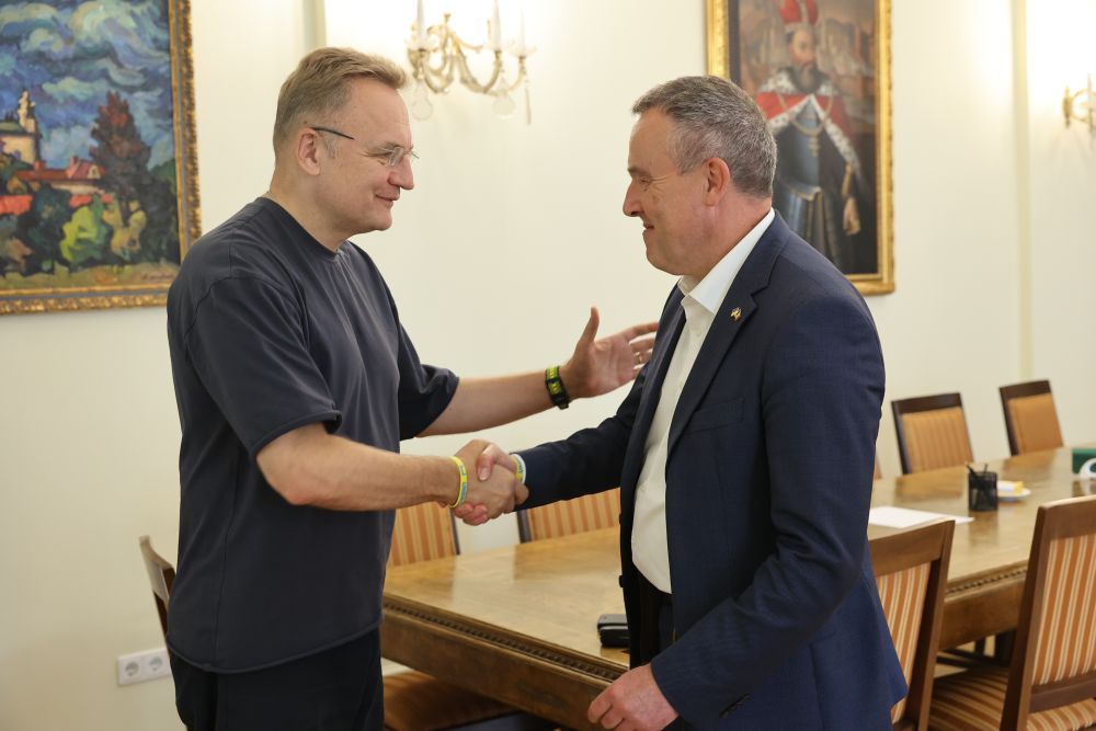 Фото 2: Львів відвідав новопризначений Посол Королівства Бельгія в Україні Люк Якобс