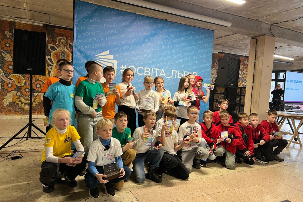 Фото 2: У Львові визначили переможців шкільних інтелектуальних ігор серед четвертокласників (відео)