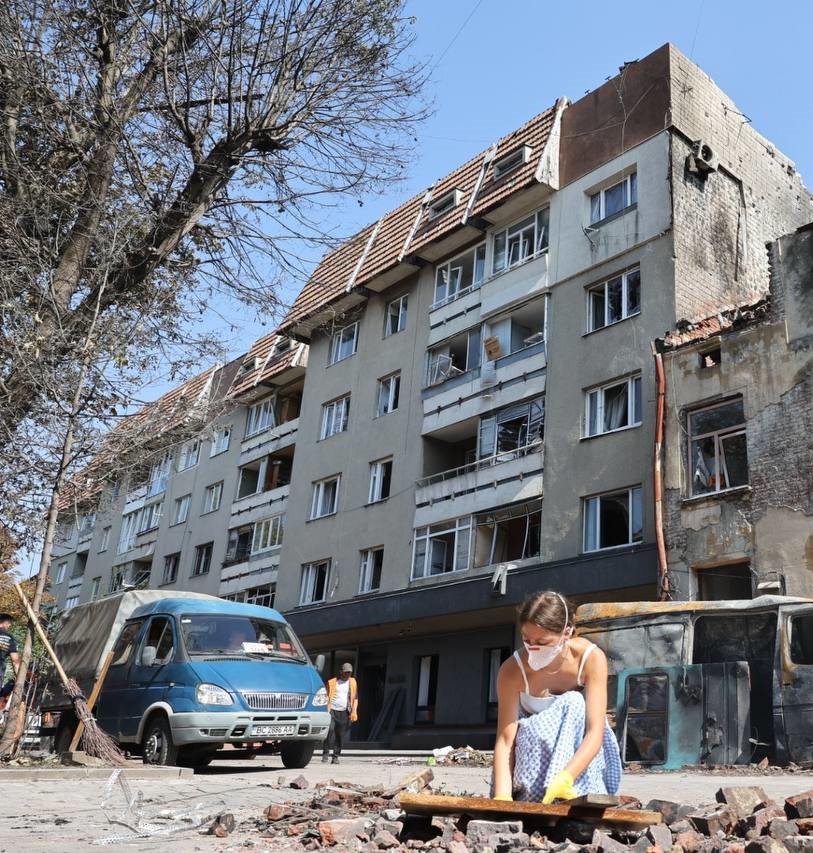 фото 4 вересня 2024 року (після обстрілу)