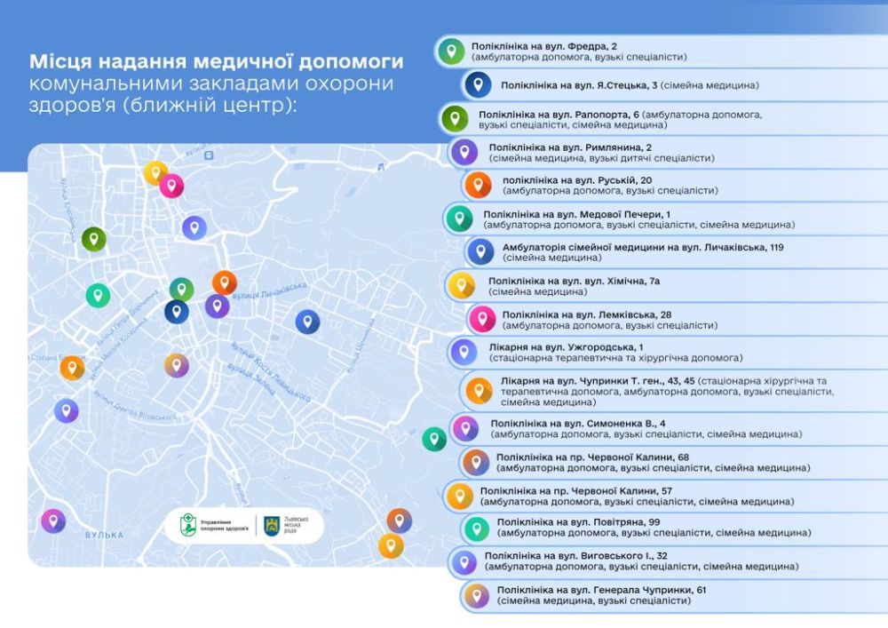 Фото 5: 1-шу та 6-ту поліклініки Львова об&rsquo;єднують: послуги для мешканців стануть доступніші (відео)