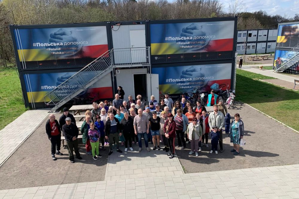 Фото 1: І прибрали, і гарно провели час: вимушено переміщені українці долучились до загальноміської толоки у Львові